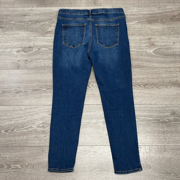 Gap 1969 Easy Leggings Denim Jeans Mid Rise Ankle Size 12 Regular / 31R - Picture 15 of 15